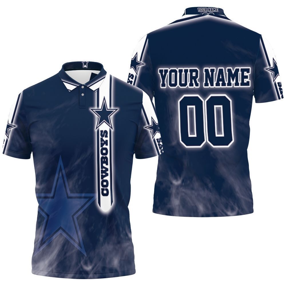 Dallas Cowboys For Cowboys Lover Personalized 3D All Over Print Polo Shirt