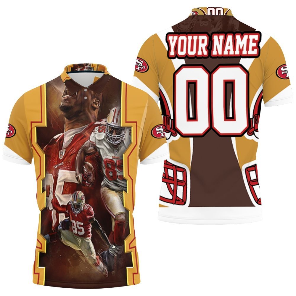 San Francisco 49ers Players Personalized 3D All Over Print Polo Shirt