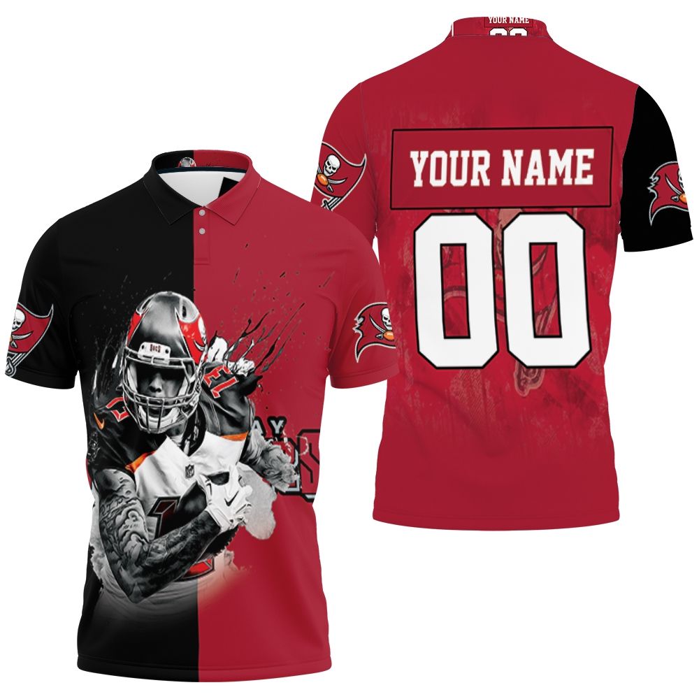 Tampa Bay Buccaneers Personalized Name Number Metallica 3D