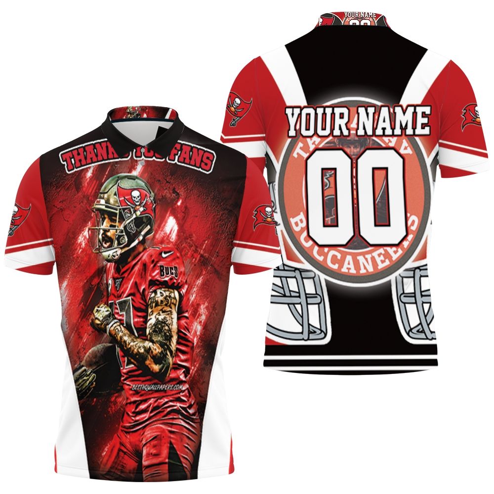 Tampa Bay Buccaneers Nfl Champs Thank You Fan Personalized 3D All Over Print Polo Shirt