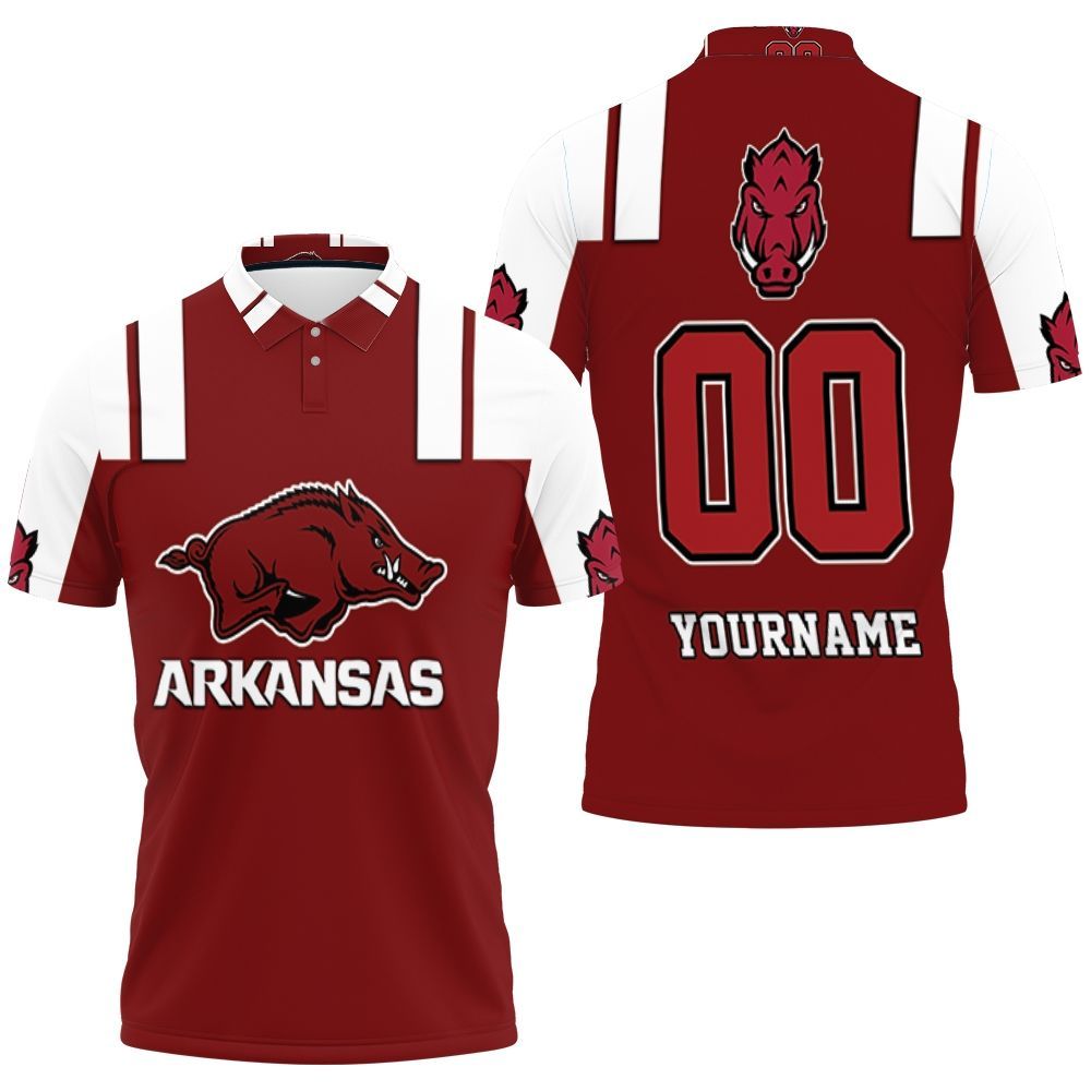 Arkansas Razorbacks Ncaa For Razorbacks Fans Personalized 3D All Over Print Polo Shirt