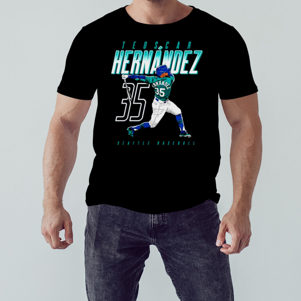Teoscar Hernández Seattle Baseball shirt