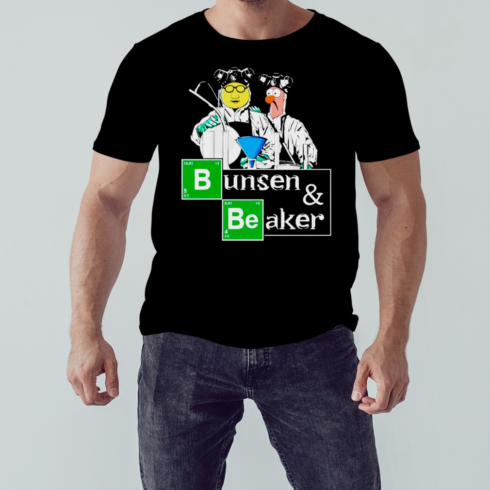 Walter White and Jesse Pinkman bunsen and beaker shirt