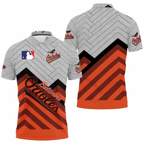 Baltimore Orioles Jersey 3D All Over Print Polo Shirt