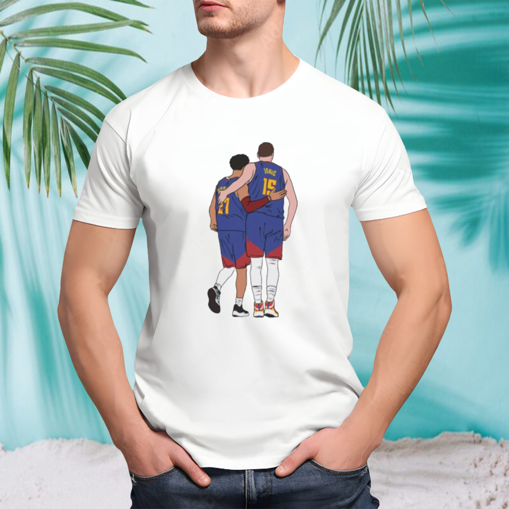 Nikola Jokic and Jamal Murray Denver Nuggets NBA Finals shirt