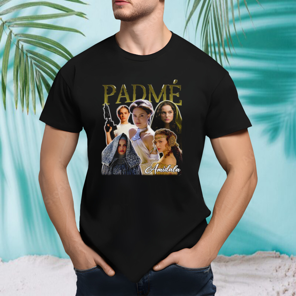 Padmé Amidala 90s vintage photo shirt