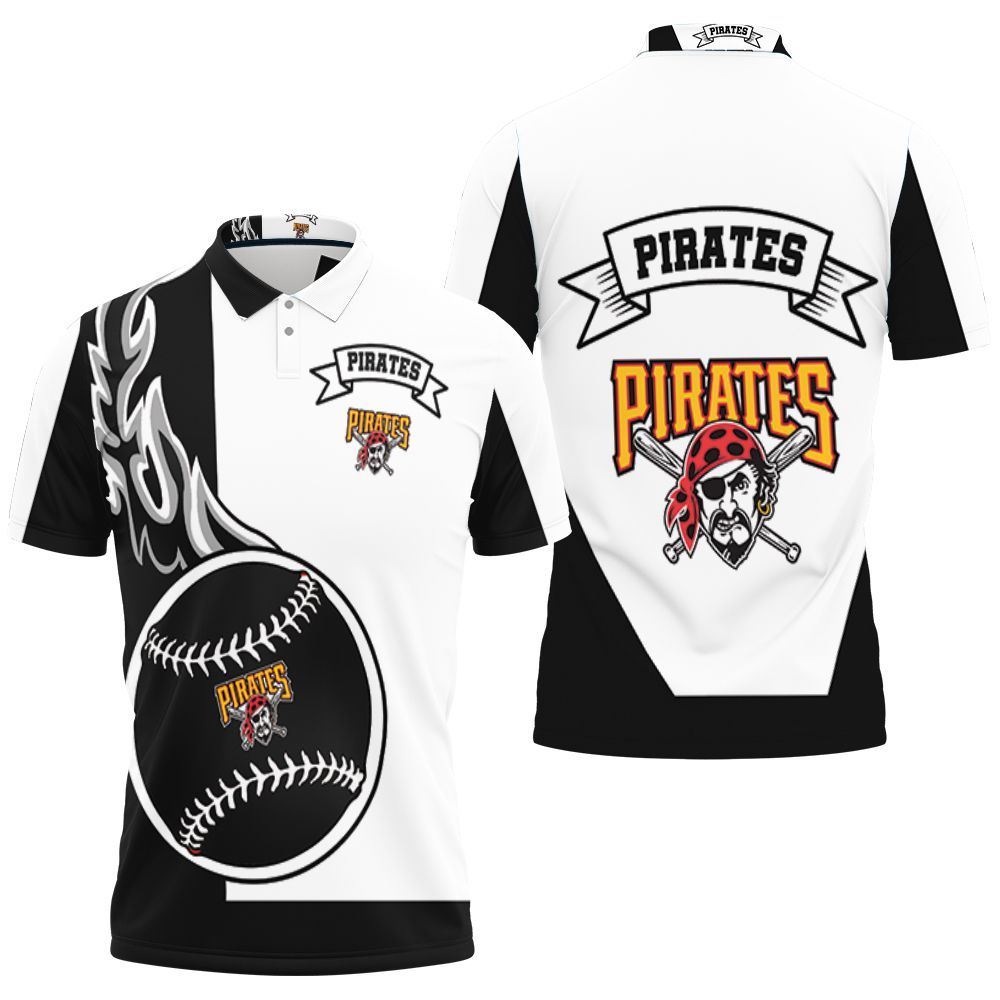 Pittsburgh Pirates 3D All Over Print Polo Shirt