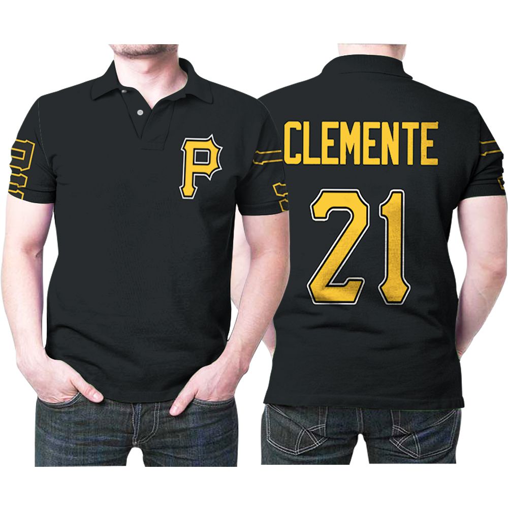 Vintage 90s Pittsburgh Pirates T-shirt Roberto Clemente 21 21 