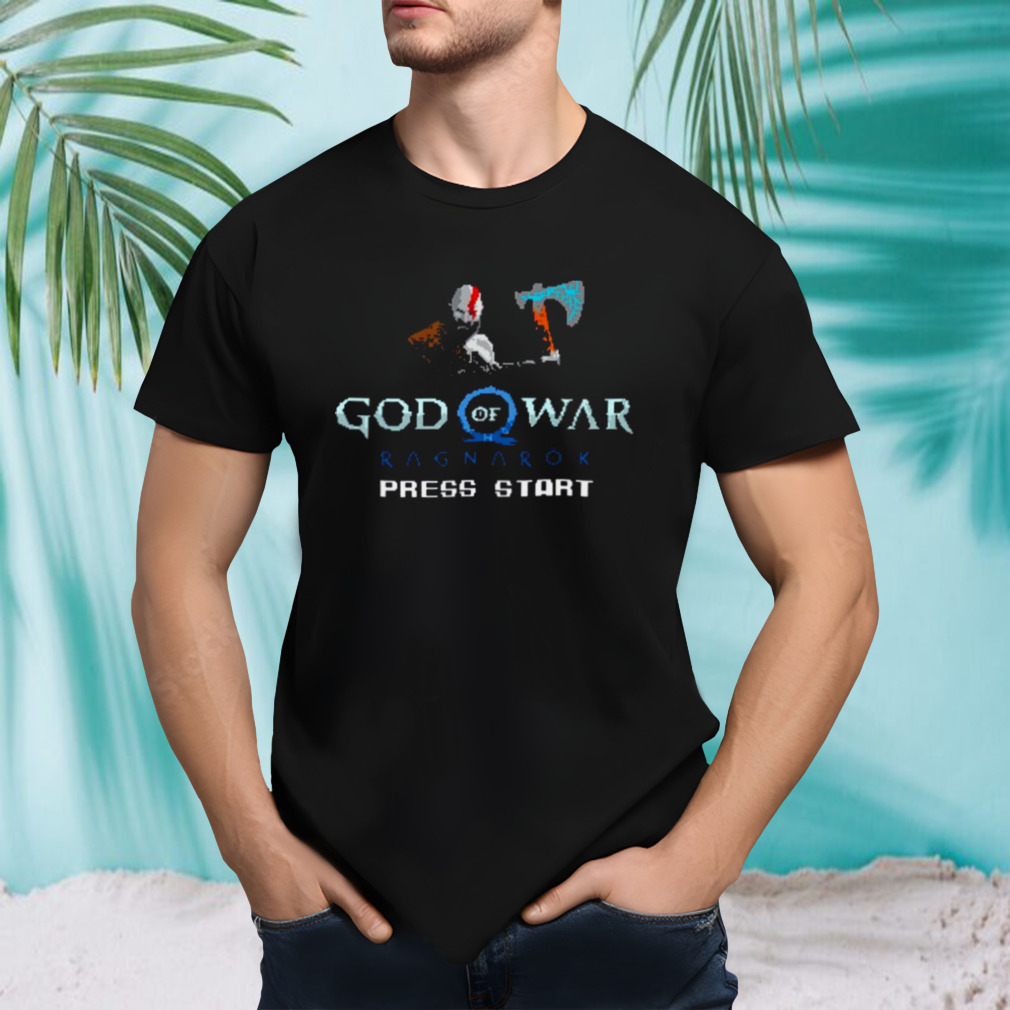 Ragnarok 8 Bits God Of War shirt