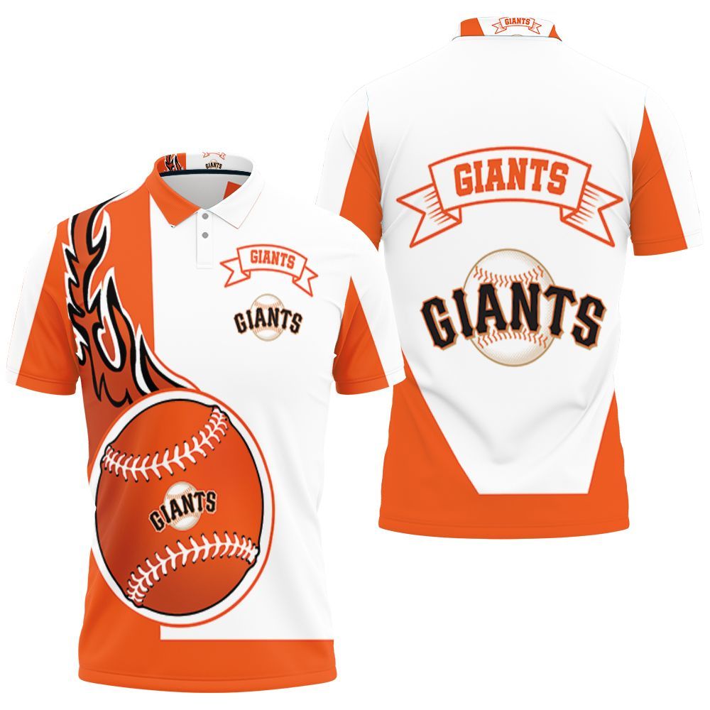 San Francisco Giants 3D All Over Print Polo Shirt