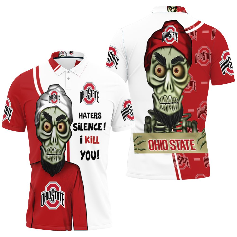 The Dead Terrorist Ohio State Buckeyes Haters Silence Jersey 3D All Over Print Polo Shirt