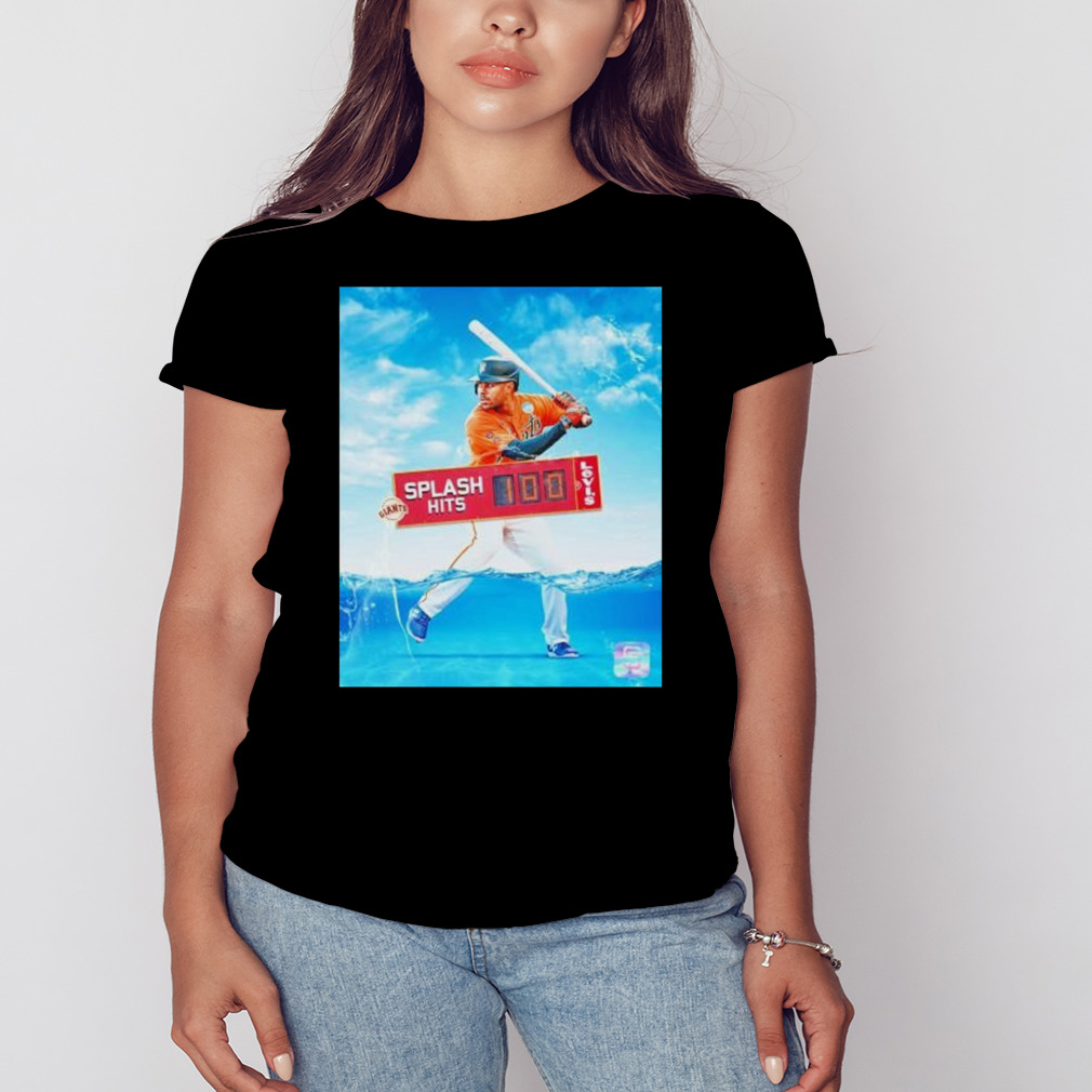 Wade For One Hundred Lamonte Wade Jr. Sf Giants 100 Splash Hits Shirt -  Bring Your Ideas, Thoughts And Imaginations Into Reality Today