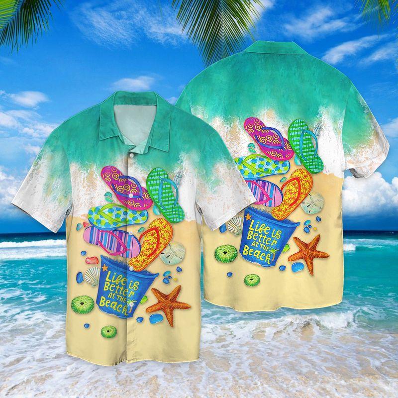 Beach Hawaiian Shirt