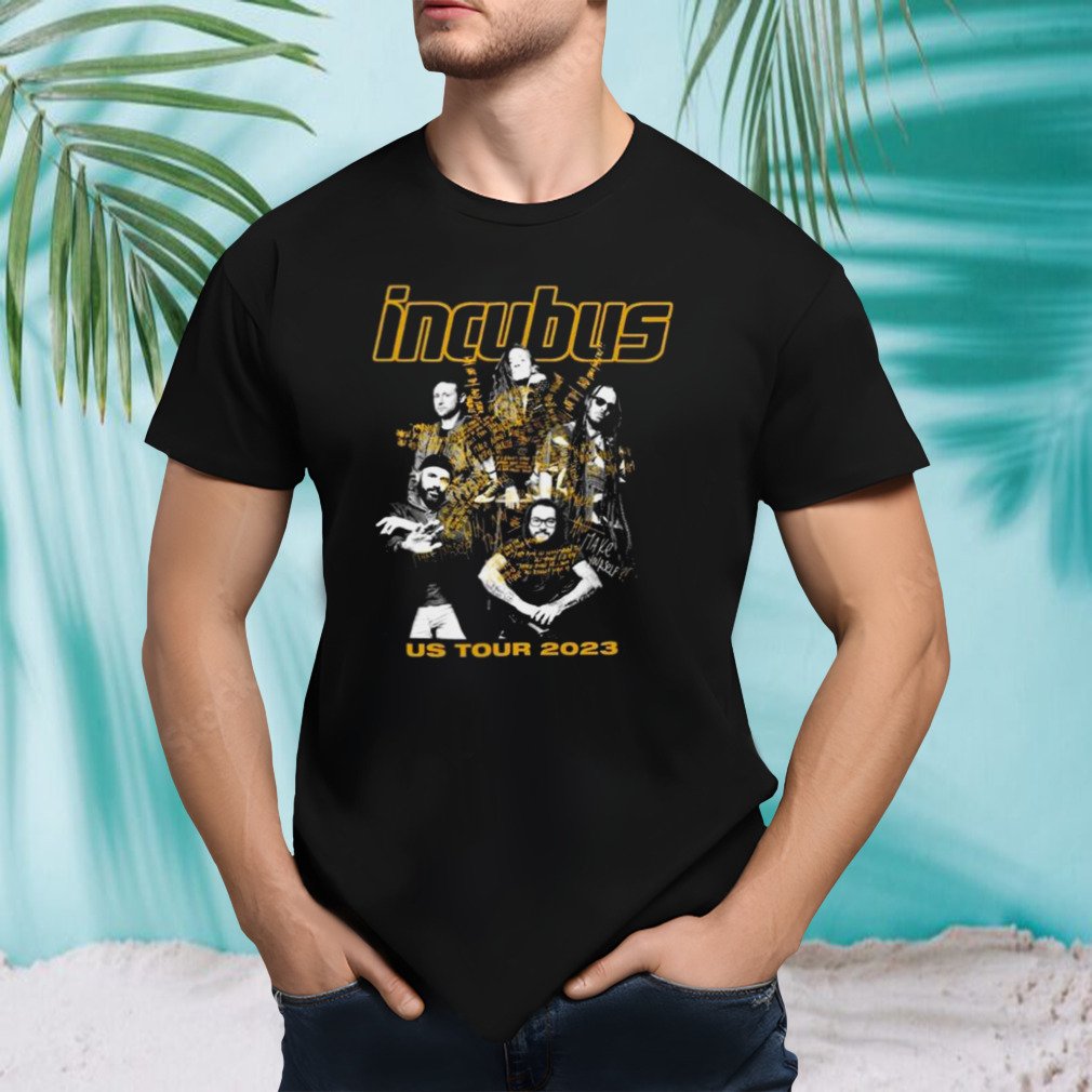 Incubus Band US Summer Tour 2023 Shirt