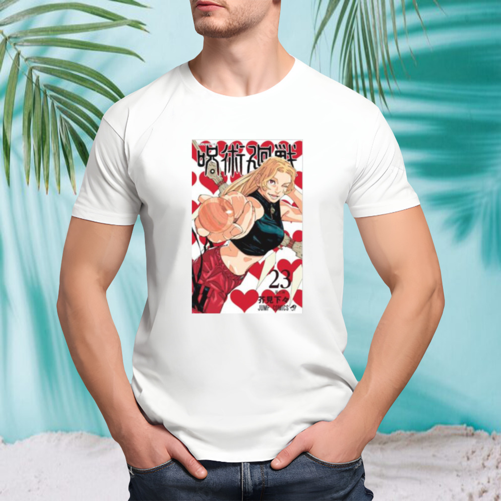 Jujutsu Kaisen-23 Cover Jump Comics Yuki Tsukumo Fan Gifts T-Shirt