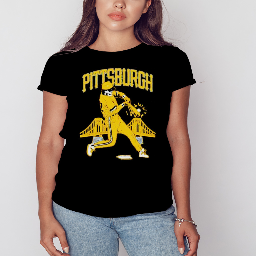 Pittsburgh Pirates baseball skull shirt - Limotees