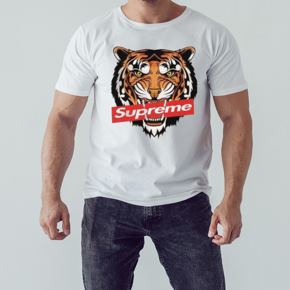 Supreme tiger sale t shirt
