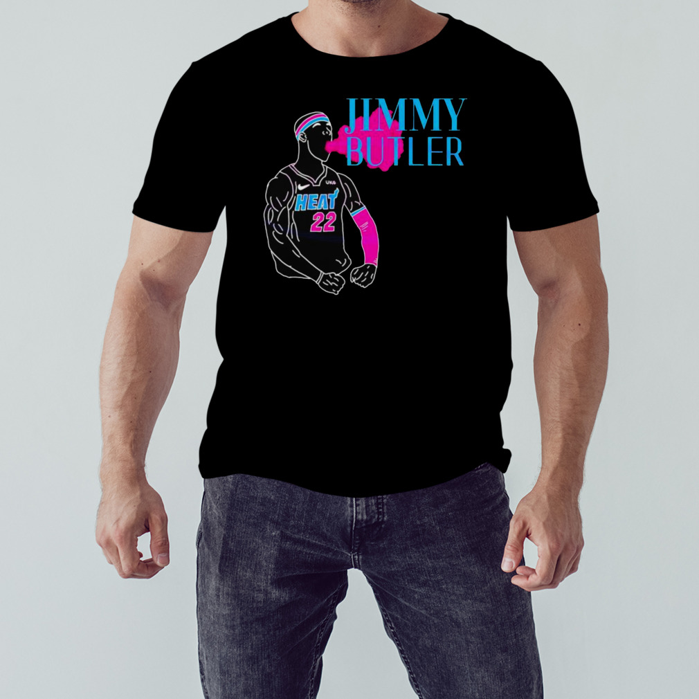 Jimmy Butler Miami Heat colorful 2023 shirt
