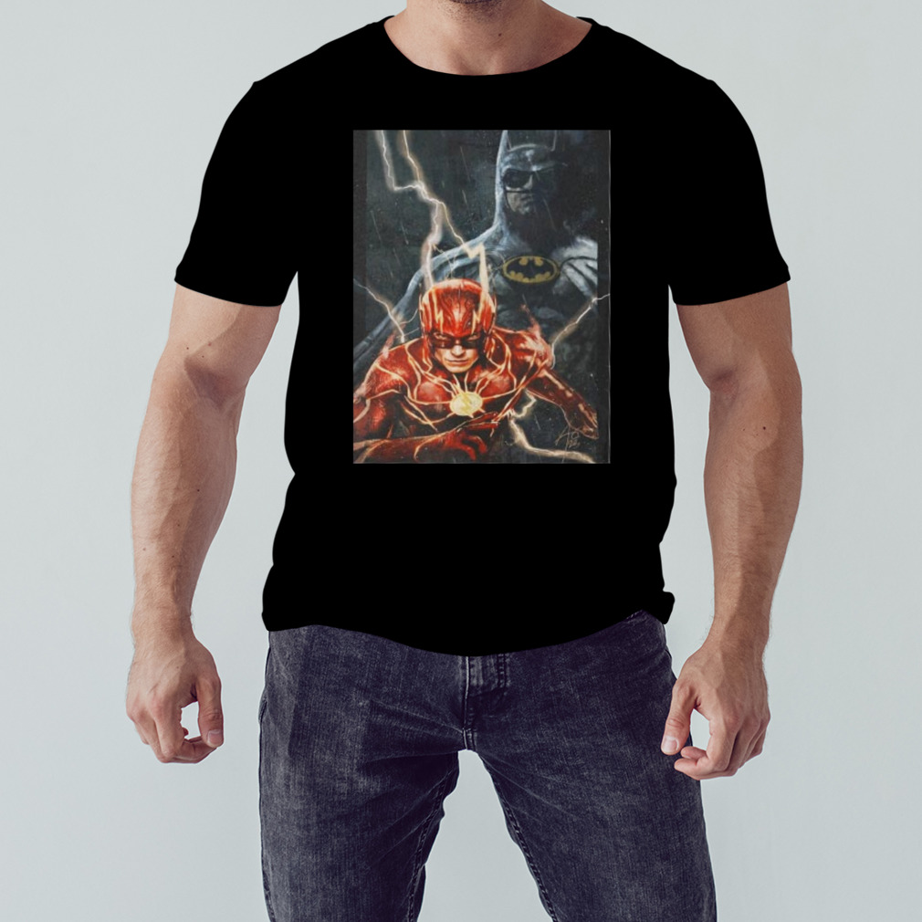 New Poster From The Flash Movie DC Comics Premium T-Shirt
