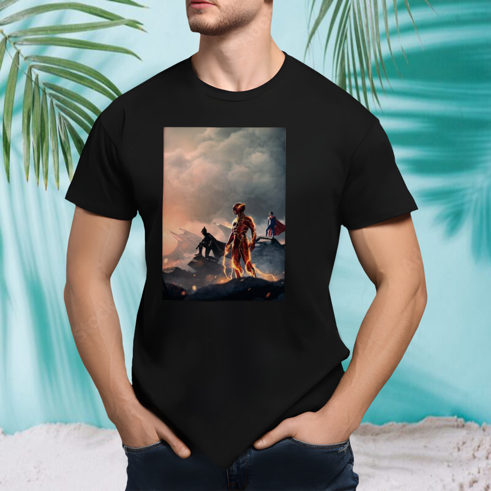 New Trailer New Poster The Flash Movie The Batman Erza Miller DCU DCEU Fan Gifts T-Shirt