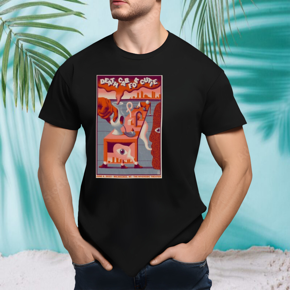 Death Cab For Cutie Event Milwaukee WI 2023 Shirt