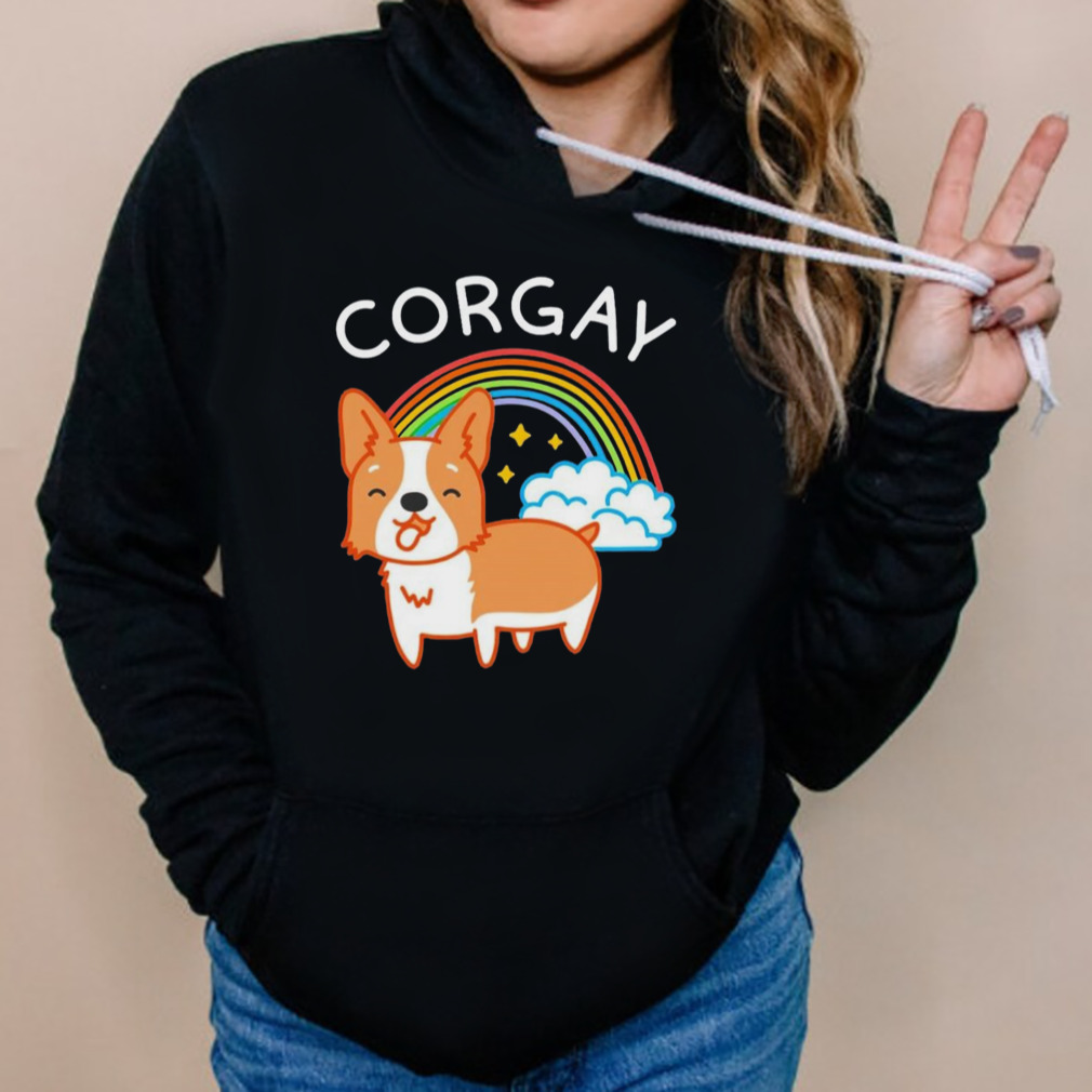 Corgay pride corgi shirt 5 Hoodies