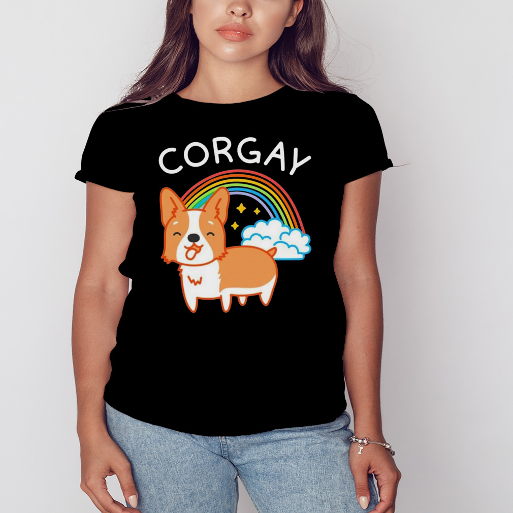 Corgay pride corgi shirt 2 Women's tshirt