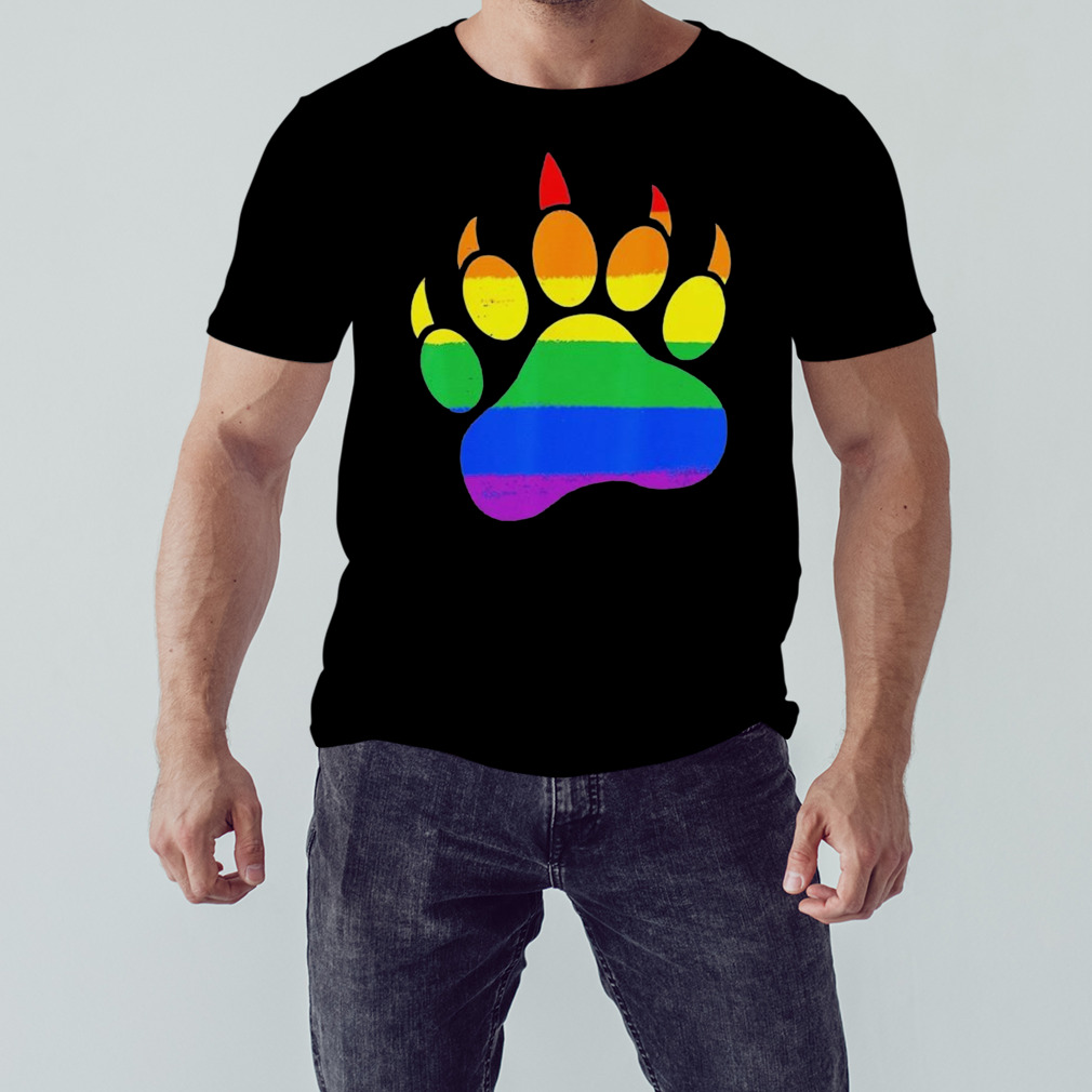 Gay Bear Paw Pride LGBT Pride Polar Cubs T Shirt - Bring Your Ideas,  Thoughts And Imaginations Into Reality Today
