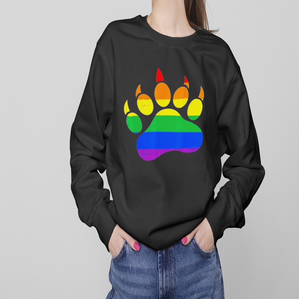 Gay Bear Paw Pride LGBT Pride Polar Cubs T Shirt - Bring Your