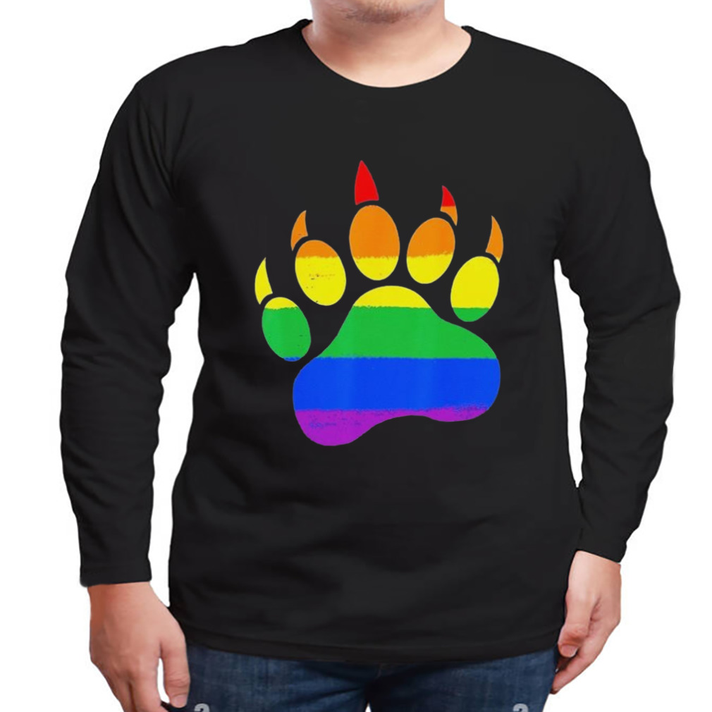 Gay Bear Paw Pride LGBT Pride Polar Cubs T Shirt - Bring Your