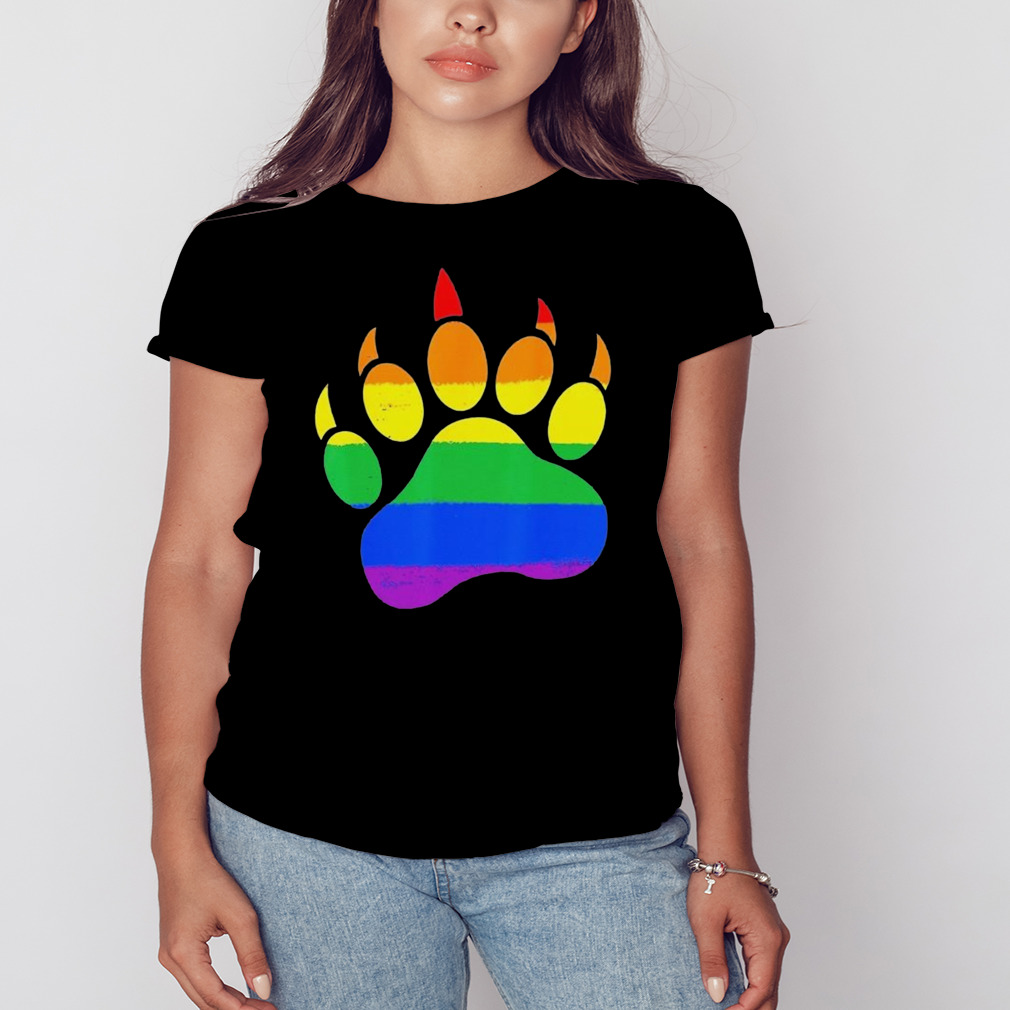 Gay Bear Paw Pride Lgbt Pride Polar Cubs Shirt