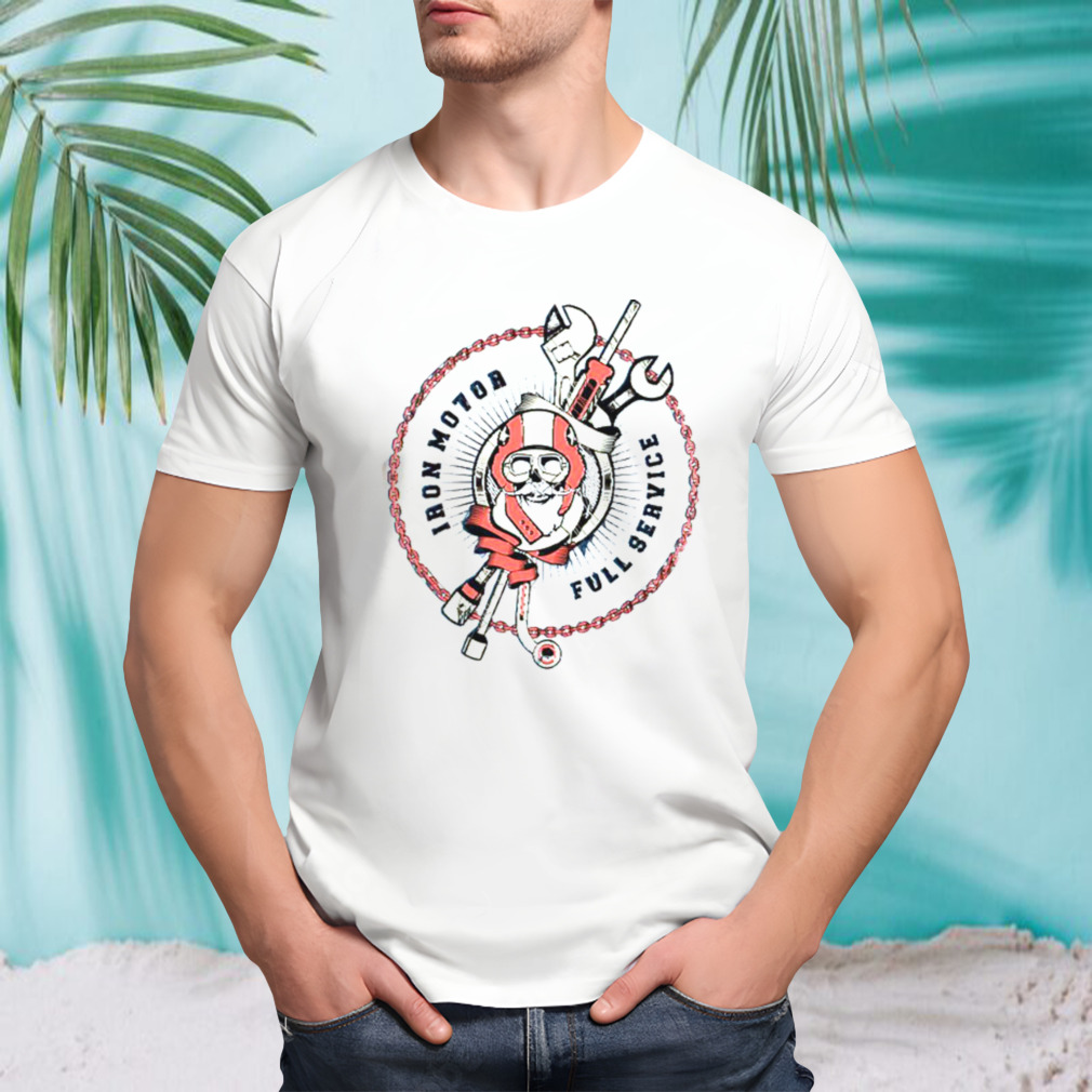 Iron Motor Logo Ironman Parody shirt