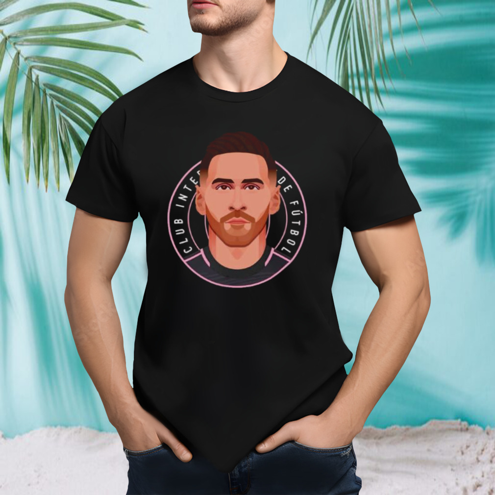Messi For Miami Vintage Football T-shirt