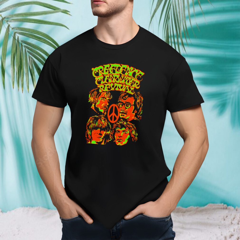 Official Merchandise Of Creedence Clearwater Revival Ccr Rock Music shirt