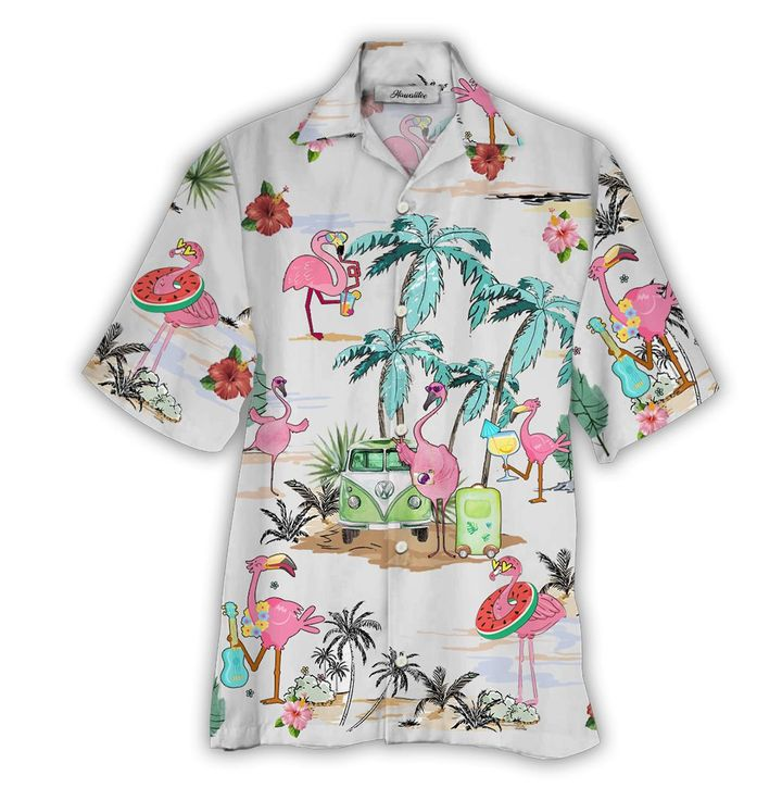 Top Flamingo Hawaiian Shirts Unisex