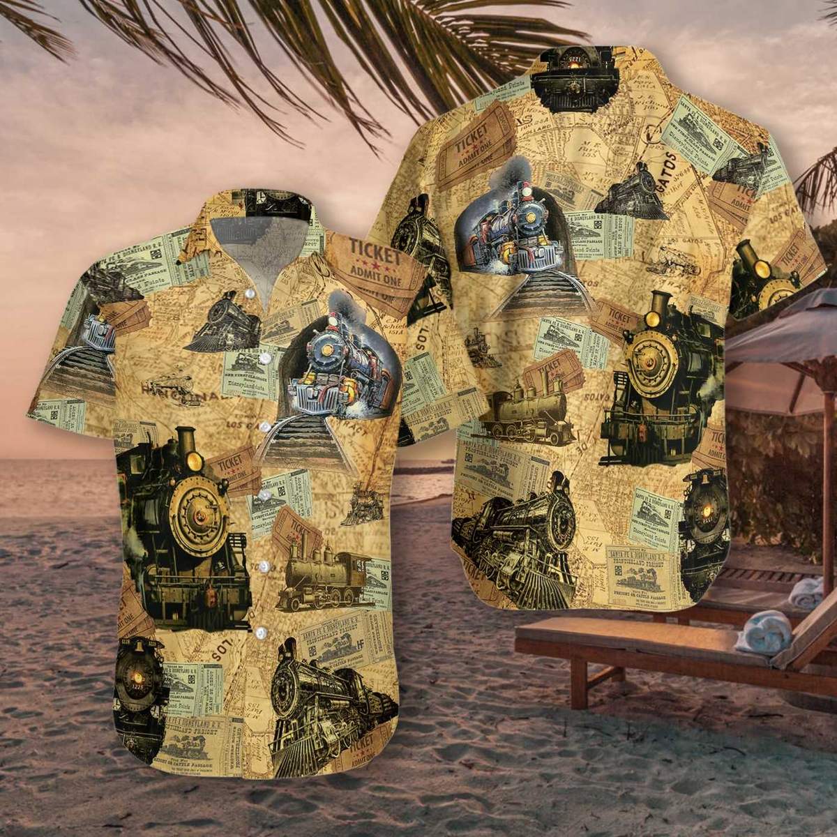 Train Hawaiian Shirt