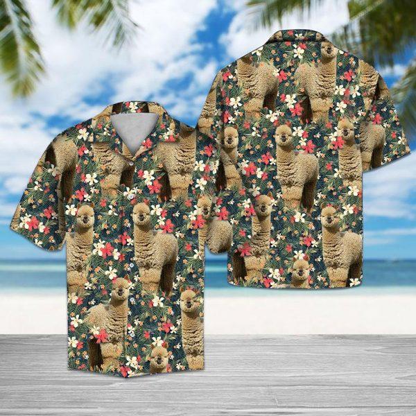 Tropical Alpaca Hawaiian Shirt
