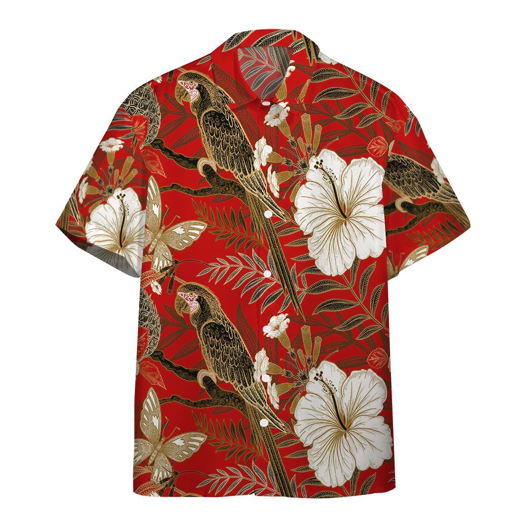 Tropical Parrot Hawaiian Shirt