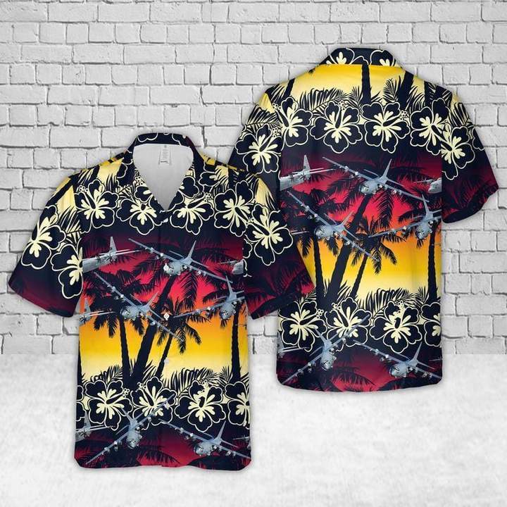 Us Air Force Lockheed Ac Hawaiian Shirt 1 Us Air Force Lockheed Ac Hawaiian Shirt