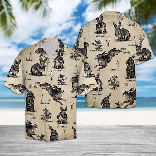 Vintage Rabbit Hawaiian Shirt