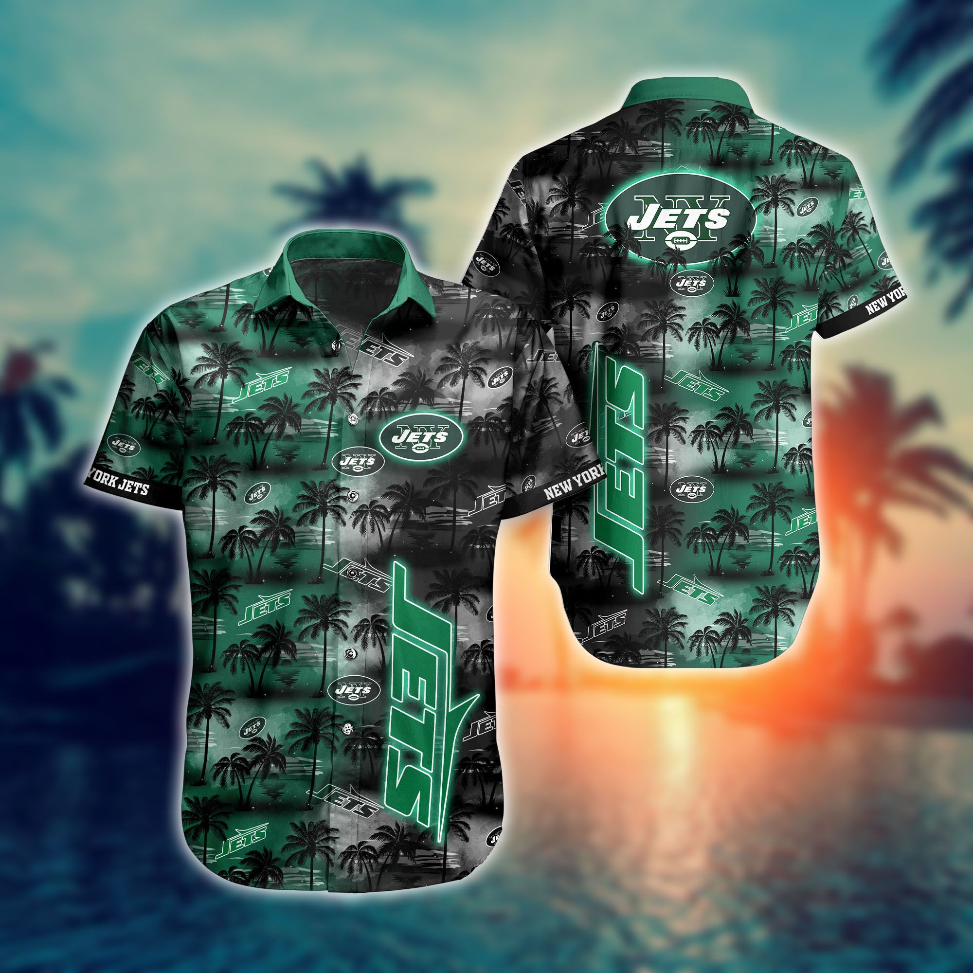 NFL New York Jets Hawaiian Shirt Summer 2023 - Limotees