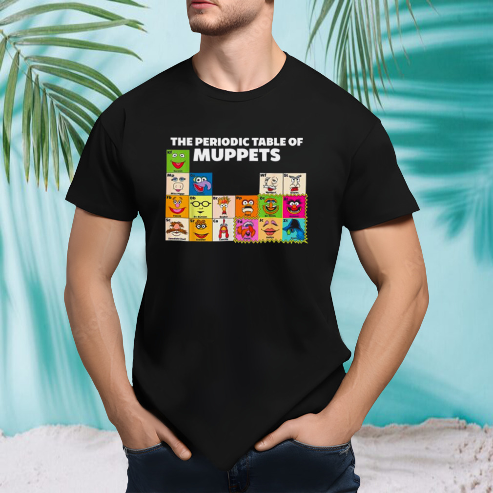The Muppets Periodic Table Of The Muppets shirt
