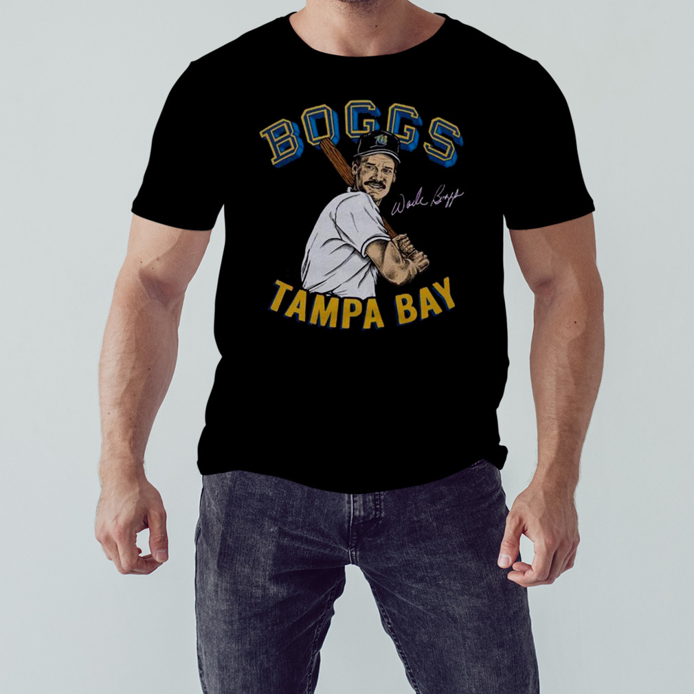 Official Devil rays wade boggs signature T-shirt, hoodie, tank top, sweater  and long sleeve t-shirt