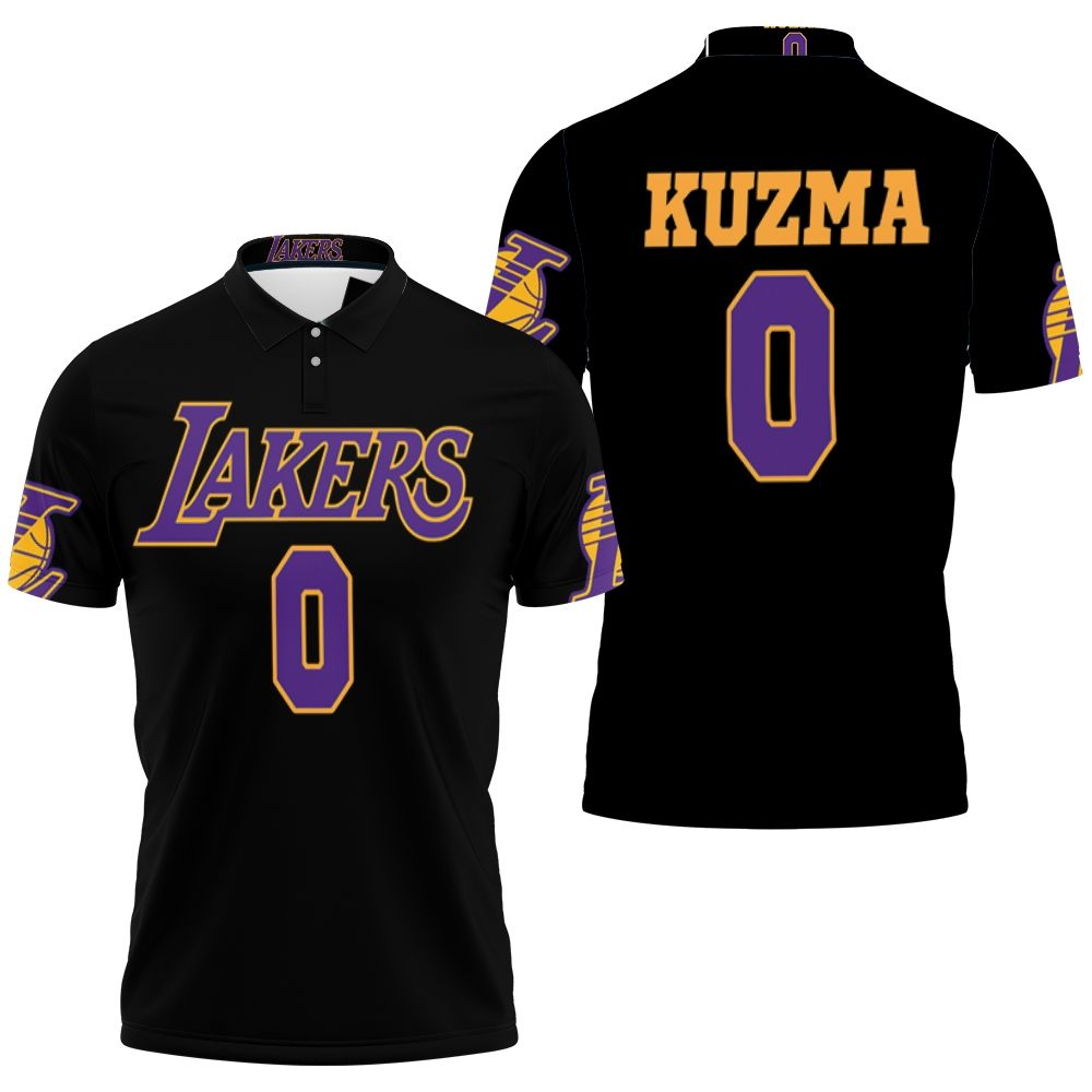 Kyle Kuzma Lakers Jersey 3D All Over Print Polo Shirt