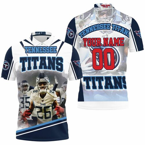 Super Bowl Tennessee Titans Afc South Champions Personalized 3D All Over Print Polo Shirt