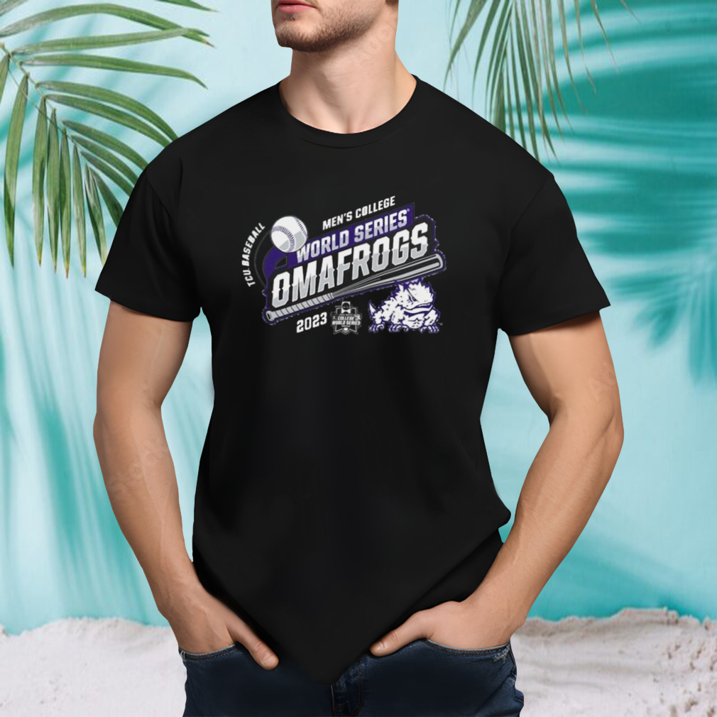 TCU Horned Frogs 2023 NCAA Men’s Baseball College World Series T-Shirt