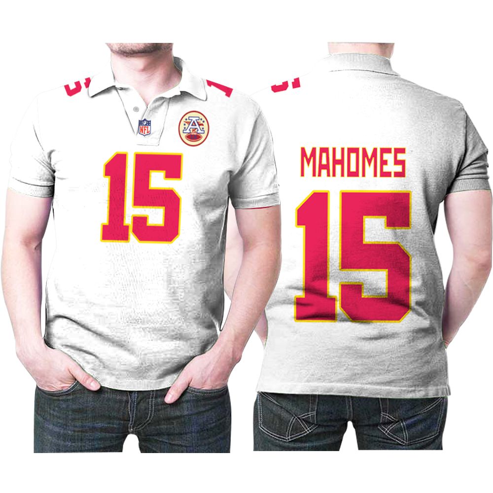 Art Patrick Mahomes 15 Kansas City Chiefs Legend 3D All Over Print Polo Shirt