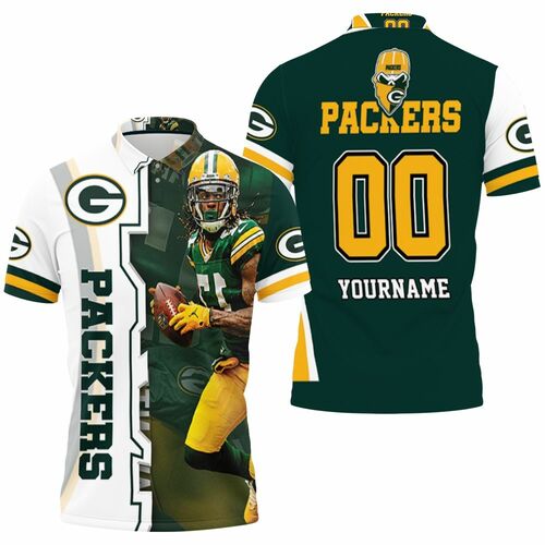Billy Turner Green Bay Packers Thanks Nfl Super Bowl Championship Best Team Personalized 3D All Over Print Polo Shirt