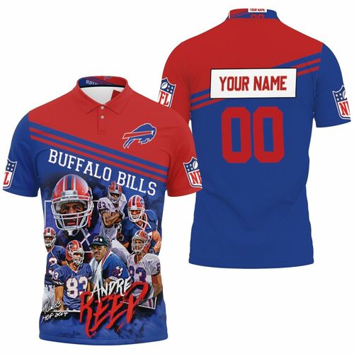 Buffalo Bills Great Players Andre Reed 83 Nfl Season Personalized 3D All Over Print Polo Shirt Buffalo Bills Great Players Andre Reed 83 Nfl Season Personalized 3D All Over Print Polo Shirt