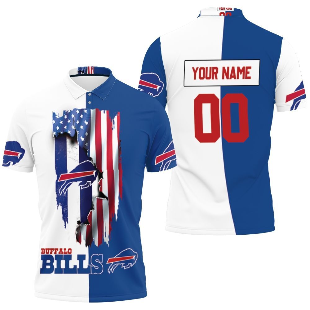 Buffalo Bills Love Under Ripped Flag Afc East Champions Personalized 3D All Over Print Polo Shirt Buffalo Bills Love Under Ripped Flag Afc East Champions Personalized 3D All Over Print Polo Shirt